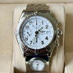 Breitling Chronomat A13050.1 (1999) - Wit wijzerplaat 45mm Staal (2/7)