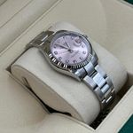Rolex Datejust 278274 (2025) - Pink dial 31 mm Steel case (7/10)