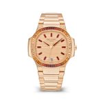 Patek Philippe Nautilus 7118/1300R-001 (2025) - Pink dial 35 mm Rose Gold case (1/1)