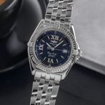 Breitling Wings Lady A67350 (Unknown (random serial)) - Black dial 31 mm Steel case (3/8)