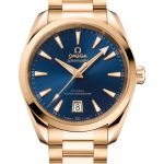 Omega Seamaster Aqua Terra 220.50.38.20.03.001 (2026) - Blauw wijzerplaat 38mm Geelgoud (1/1)