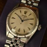 Rolex Oyster Perpetual 6285 (1953) - White dial 34 mm Steel case (1/5)