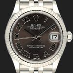 Rolex Datejust 31 278274 (2023) - Grey dial 31 mm Steel case (2/8)