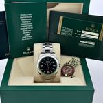 Rolex Milgauss 116400GV (2008) - Black dial 40 mm Steel case (8/8)