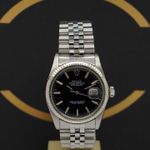 Rolex Datejust 36 16014 (1987) - Black dial 36 mm Steel case (1/7)