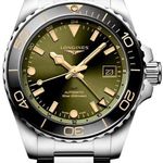 Longines HydroConquest L3.790.4.06.6 (2026) - Green dial 41 mm Steel case (1/1)