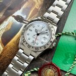 Rolex Explorer II 16570T (2006) - White dial 40 mm Steel case (6/8)