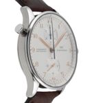 IWC Portuguese Chronograph IW371202 (Unknown (random serial)) - Silver dial 41 mm Steel case (7/8)