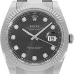 Rolex Datejust 41 126334-0005 (2024) - Black dial 41 mm Steel case (1/5)