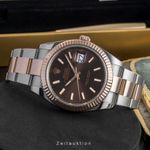 Rolex Datejust 41 126331 (Unknown (random serial)) - Brown dial 41 mm Gold/Steel case (2/8)
