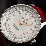 Breitling Navitimer A17395211A1P5 (2026) - White dial 35 mm Steel case (3/7)