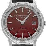 Frederique Constant Slimline FC-702SD3SD6 (Onbekend (willekeurig serienummer)) - Zilver wijzerplaat 39mm Staal (1/8)