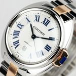 Cartier Clé de Cartier 3867 (2018) - Silver dial 31 mm Steel case (5/8)