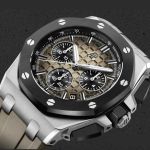 Audemars Piguet Royal Oak Offshore Chronograph 26420SO.OO.A600CA.01 (2023) - Beige wijzerplaat 43mm Staal (3/6)