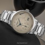 Glashütte Original PanoReserve 1-65-01-22-12-71 (2022) - Zilver wijzerplaat 40mm Staal (2/8)