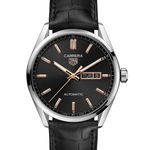 TAG Heuer Carrera Calibre 5 WBN2013.FC6503 (2024) - Zwart wijzerplaat 41mm Staal (2/3)