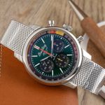 Breitling Top Time AB01762A1L1A1 (Unknown (random serial)) - Green dial 41 mm Steel case (2/8)