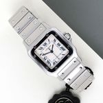 Cartier Santos Galbée 1564 (1999) - 29mm Staal (1/8)