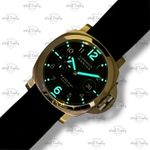 Panerai Luminor Marina Automatic PAM00164 (2007) - Zwart wijzerplaat 44mm Staal (4/8)