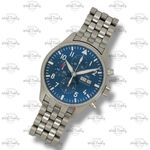IWC Pilot Chronograph IW377717 (2021) - Blue dial 43 mm Steel case (3/8)