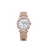 Rolex Day-Date 36 128395TBR (2025) - White dial 36 mm Rose Gold case (1/1)