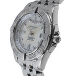 Breitling Galactic 32 A71356L2.A708.116X (Onbekend (willekeurig serienummer)) - Wit wijzerplaat 32mm Staal (6/8)