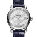 Chopard Happy Sport 278608-3001 (2024) - Zilver wijzerplaat 33mm Staal (1/1)