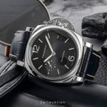 Panerai Luminor Due PAM00755 (Unknown (random serial)) - Grey dial 38 mm Steel case (2/8)