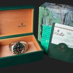 Rolex Submariner Date 16610LV (2003) - Zwart wijzerplaat 40mm Staal (8/8)