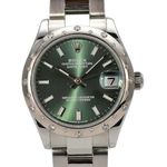 Rolex Datejust 31 278344RBR (2023) - Groen wijzerplaat 31mm Staal (1/8)