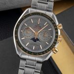 Omega Speedmaster Moonphase 304.23.44.52.06.001 (Unknown (random serial)) - Grey dial 44 mm Steel case (3/8)