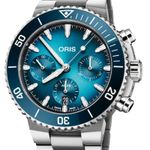 Oris Aquis Chronograph 01 771 7793 4155-07 8 23 01PEB (2026) - Blue dial 44 mm Steel case (1/1)