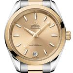 Omega Seamaster Aqua Terra 220.20.34.20.08.001 (2026) - Geel wijzerplaat 34mm Goud/Staal (1/1)