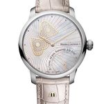 Maurice Lacroix Masterpiece MP6068-SS001-160-1 (2023) - Pearl dial 40 mm Steel case (1/3)