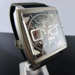 TAG Heuer Monaco CBL2183.FT6236 (2024) - Transparent dial 39 mm Titanium case (6/8)