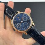 IWC Portuguese Perpetual Calendar IW503312 (2024) - Blue dial 44 mm Rose Gold case (7/8)