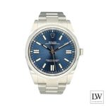 Rolex Oyster Perpetual 41 124300 (2023) - Blue dial 41 mm Steel case (3/8)