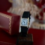 Cartier Tank 96041 (Unknown (random serial)) - White dial 30 mm Yellow Gold case (3/8)