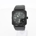 Bell & Ross BR 03 BR03A-BL-CE/SRB (2024) - Zwart wijzerplaat 41mm Keramiek (1/1)