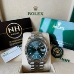 Rolex Datejust 41 126334 (2024) - Green dial 41 mm Steel case (1/6)