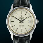 Omega Seamaster Cosmic 166.128 (1973) - Wit wijzerplaat 38mm Staal (1/8)