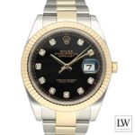 Rolex Datejust 41 126333 (2022) - Black dial 41 mm Gold/Steel case (2/8)