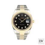 Rolex Datejust 41 126333 (2022) - Black dial 41 mm Gold/Steel case (3/8)