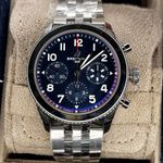 Breitling Classic AVI A233801A1C1A1 (2024) - Blauw wijzerplaat 42mm Staal (1/7)