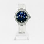 Breguet Marine 9518ST/E2/584/D000 (2024) - Blauw wijzerplaat 34mm Staal (1/1)