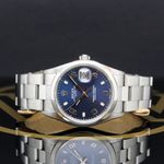 Rolex Oyster Perpetual Date 15200 (2001) - Blue dial 34 mm Steel case (2/7)