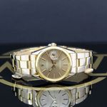 Rolex Oyster Perpetual Date 1550 (1972) - Gold dial 34 mm Yellow Gold case (2/7)