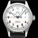 IWC Pilot Mark IW327002 (2017) - Silver dial 40 mm Steel case (1/8)