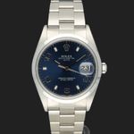 Rolex Oyster Perpetual Date 115200 (2000) - 34mm Staal (3/8)