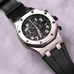Audemars Piguet Royal Oak Offshore Chronograph Volcano 26170ST.OO.D101CR.03 (Onbekend (willekeurig serienummer)) - Zwart wijzerplaat 42mm Staal (2/6)